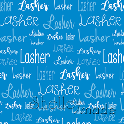 Lasher - Typographic Design - Cursive