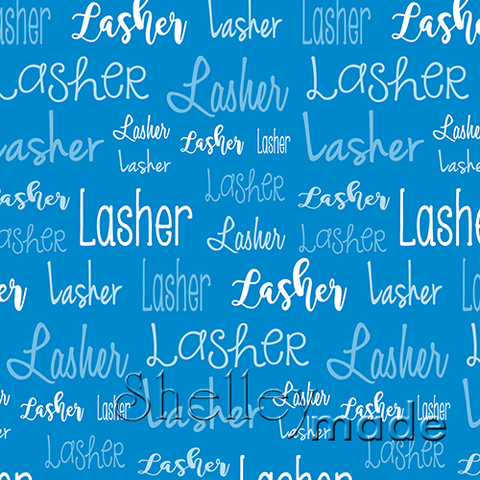 Lasher - Typographic Design - Cursive