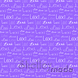Lexi - Typographic Design - Cursive Small