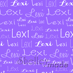 Lexi - Typographic Design - Cursive