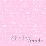 Lillie - Typographic Design - Cursive Small