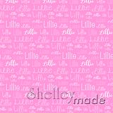 Lillie - Typographic Design - Cursive Small