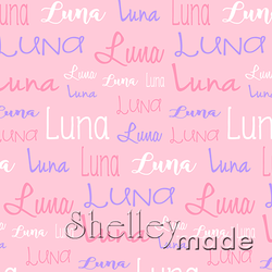 Luna - Typographic Design - Cursive