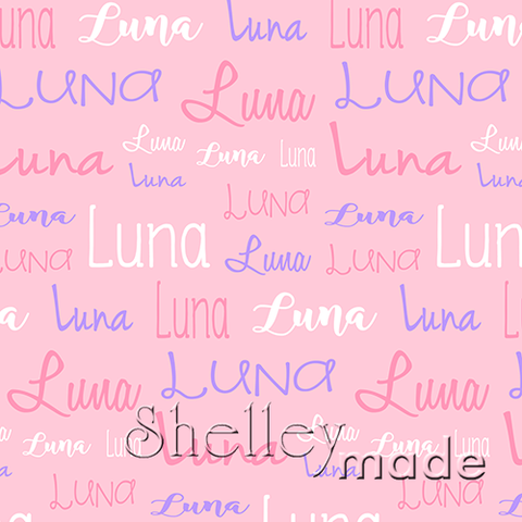 Luna - Typographic Design - Cursive