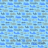 Maddox - Typographic Design - Cursive Small
