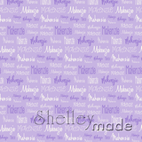 Makenzie - Typographic Design - Cursive Small