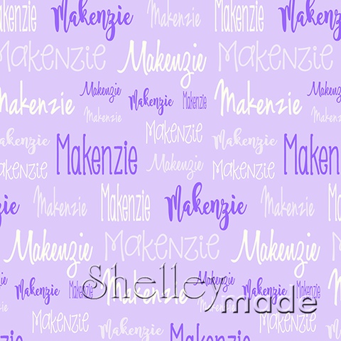 Makenzie - Typographic Design - Cursive