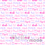 Marli - Typographic Design - Cursive Small