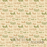 Nash - Typographic Design - Cursive Small