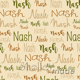 Nash - Typographic Design - Cursive