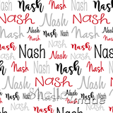 Nash - Typographic Design - Cursive