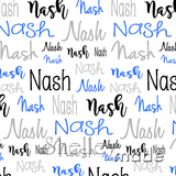Nash - Typographic Design - Cursive