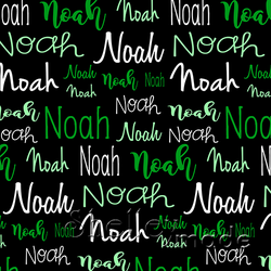 Noah - Typographic Design - Cursive