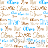 Oliver - Typographic Design - Cursive