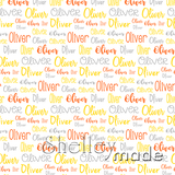 Oliver - Typographic Design - Cursive Small