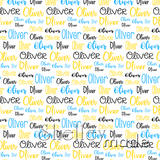 Oliver - Typographic Design - Cursive Small