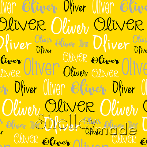 Oliver - Typographic Design - Cursive
