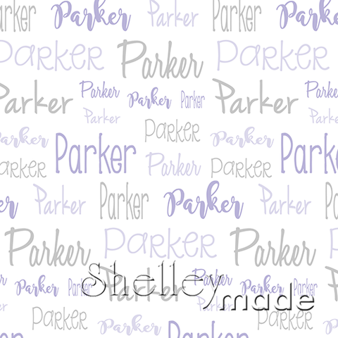 Parker - Typographic Design - Cursive
