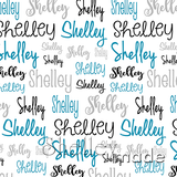 Shelley - Typographic Design - Cursive