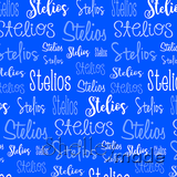 Stelios - Typographic Design - Cursive