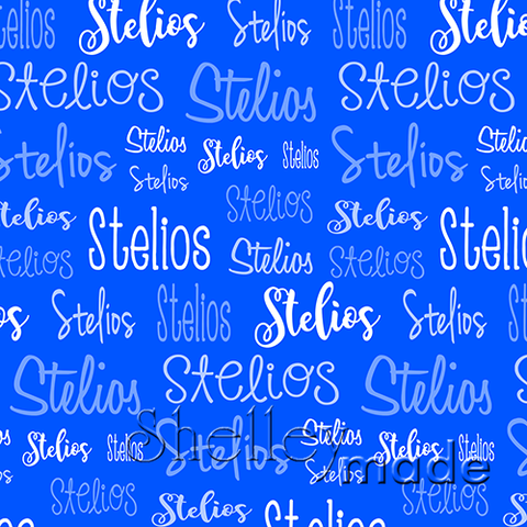 Stelios - Typographic Design - Cursive