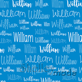 William - Typographic Design - Cursive