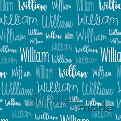 William - Typographic Design - Cursive