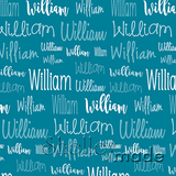 William - Typographic Design - Cursive