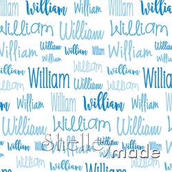 William - Typographic Design - Cursive