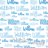 William - Typographic Design - Cursive