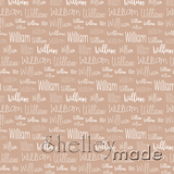 William - Typographic Design - Cursive