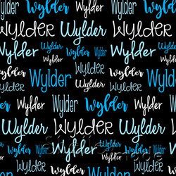 Wylder - Typographic Design - Cursive