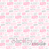 Audrey - Typographic Design - Print Small