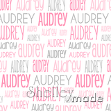Audrey - Typographic Design - Print