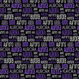Aurora - Typographic Design - Print Small