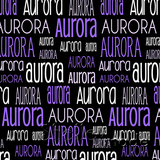 Aurora - Typographic Design - Print