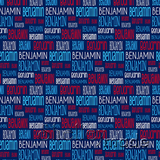 Benjamin - Typographic Design - Print Small