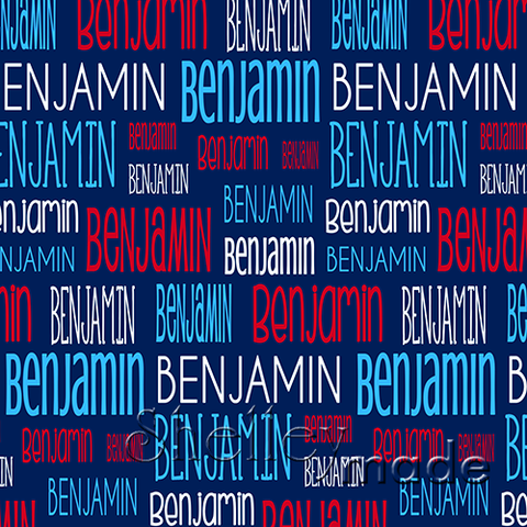Benjamin - Typographic Design - Print