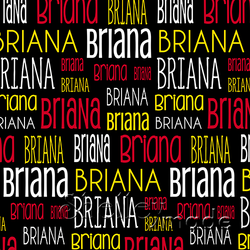 Briana - Typographic Design - Print