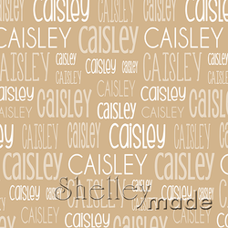 Caisley - Typographic Design - Print