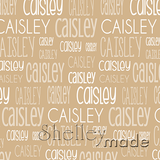 Caisley - Typographic Design - Print