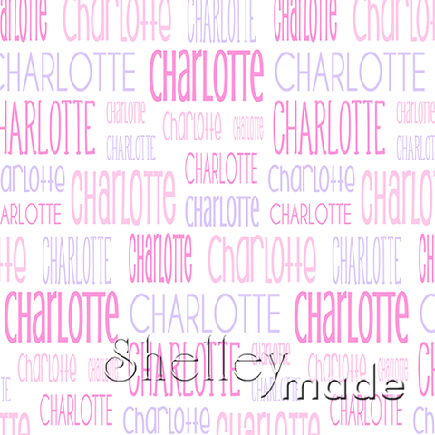 Charlotte - Typographic Design - Print