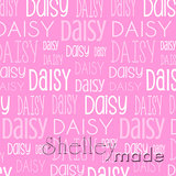 Daisy - Typographic Design - Print