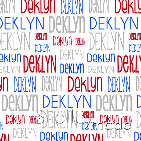 Deklyn - Typographic Design - Print