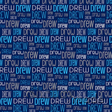 Drew - Typographic Design - Print Small