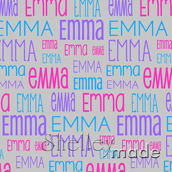 Emma - Typographic Design - Print