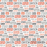 Grayson - Typographic Design - Print Small