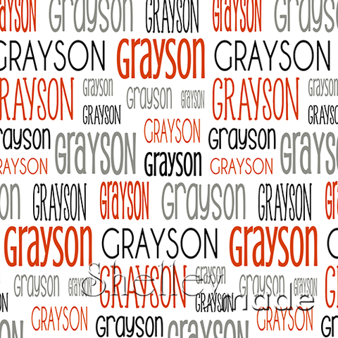 Grayson - Typographic Design - Print