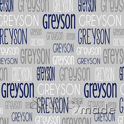Greyson - Typographic Design - Print