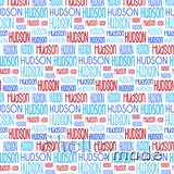 Hudson - Typographic Design - Print Small
